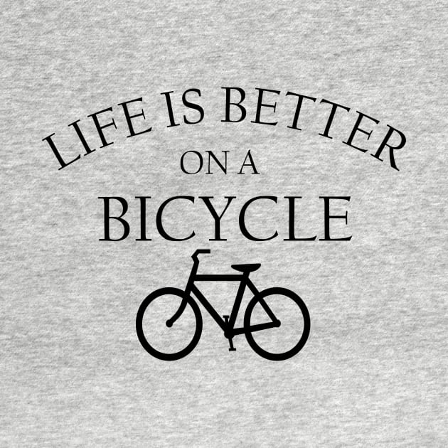 Life is better on a bicycle by cypryanus